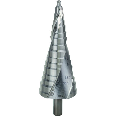Bosch 2608587427 Broca para metal escalonada HSS 10 xM10-M40x125,5mm (1/5)