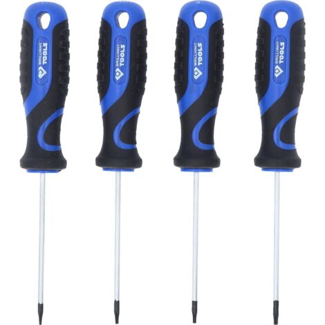 BRILLIANT TOOLS  Destornillador-Juego 4pzs.  Perfil-Torx -  BT034004 (1/4)