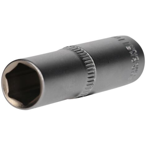 BRILLIANT TOOLS 3/8" Llave de vaso hexagonal larga 12 mm - BT021824 (1/4)