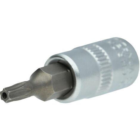 BRILLIANT TOOLS  1/4" Vaso  de punta  Torx con  perforación frontal  TB15 -  BT020982 (1/4)