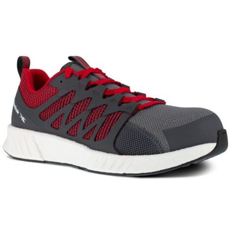 Zapatilla  de seguridad  Fusion  Flexweave™  Work  talla  43  W.11  gris/rojo  S1P  SRC  ESD  EN20345
