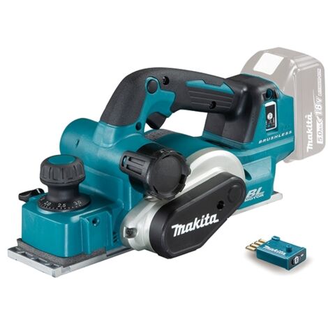 Makita  DKP181ZU  Cepillo  a  batería  82  mm  18  V  con  Bluetooth  Solo