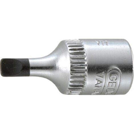 Gedore vaso de impacto IS 20 1/4″ ranurado 8 x 1,6 mm - 6174310 (1/5)