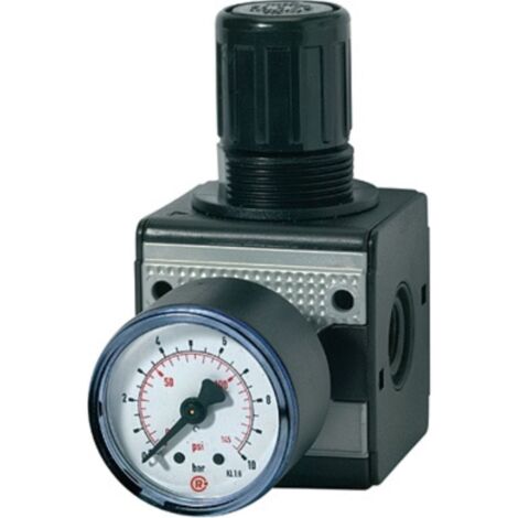 Riegler Druckregler multifix inkl. Manometer BG 3 G 1/2 0,5 - 10 bar - 100425 (1/2)