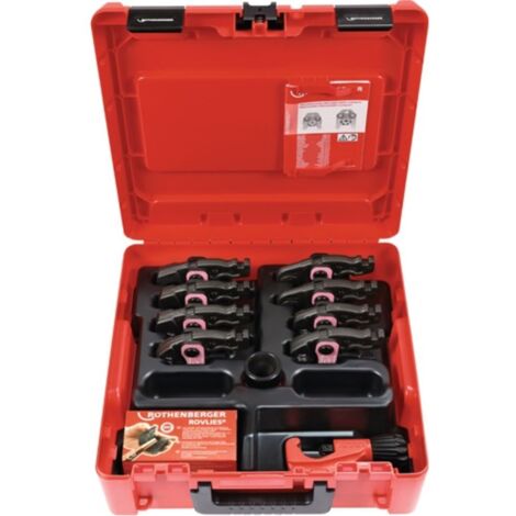 ROTHENBERGER Juego de mordazas de prensado Compact B MaxiPro 1/4-1.1/8" - 1000001989