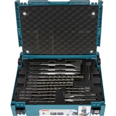 Makita SDS-PLUS Taladro / Cincel Set 17 piezas Modelo Aniversario en Makpac - E-17790 (1/3)