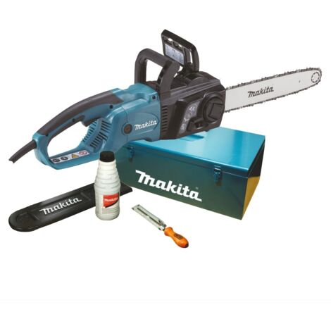 Motosierra eléctrica UC3551AK 35 cm con accesorios en caja de metal