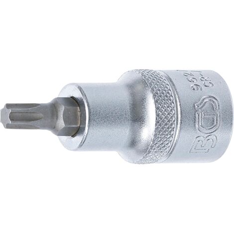 Punta de vaso Longitud 55 mm entrada 12,5 mm (1/2") perfil en T (para Torx) T35 (1/2)
