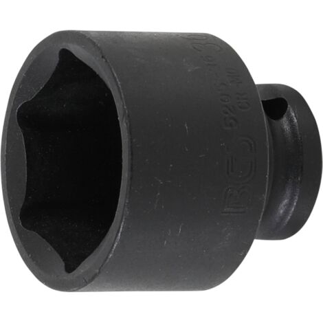 Llaves de vaso impacto hexagonal entrada 12,5 mm (1/2") 36 mm (1/4)