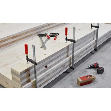 Bessey  Sargento  de  fundición  maleable  600  x  120  mm  -  TGKR60 (1/5)