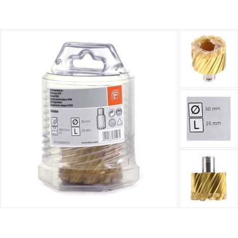 FEIN Corona HSS Dura 25 con inserción 3/4 Weldon - 50 mm ( 63134500075 ) (1/5)