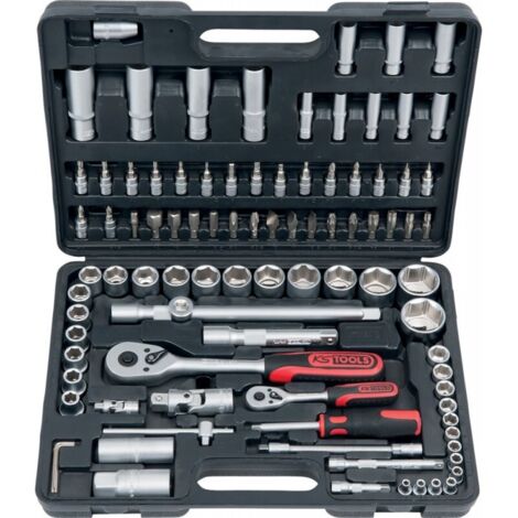 KS TOOLS 1/4"+1/2" juego de llaves de vaso 94pzs. - 911.0694 (1/5)