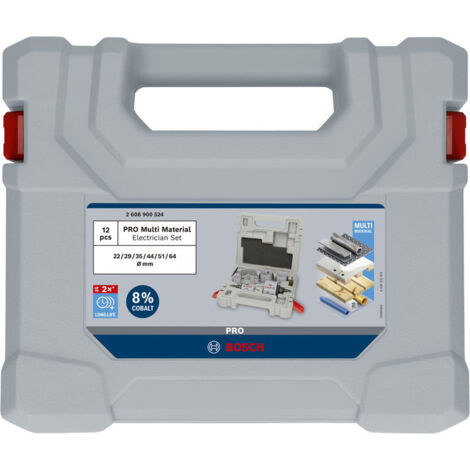 Bosch PRO Multi Material Sierra perforadora juego 12 pzs. 2608900524 (1/2)