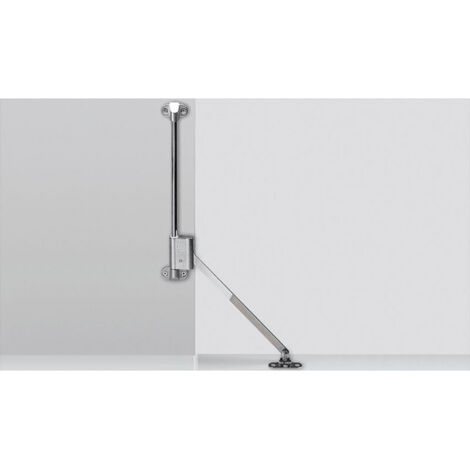 Hettich  soporte  para  compuertas  Klassik  D  con  rodamiento  L  258  D  /  300,  izquierdo,  niquelado  -  16173 (1/3)