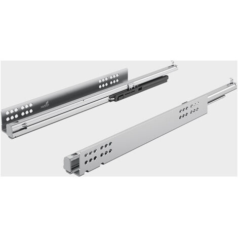 Hettich  extensión  completa  Quadro  V6  con  Silent  Sys.STA  galvanizado  L.300mm  25kg  -  45285 (1/4)