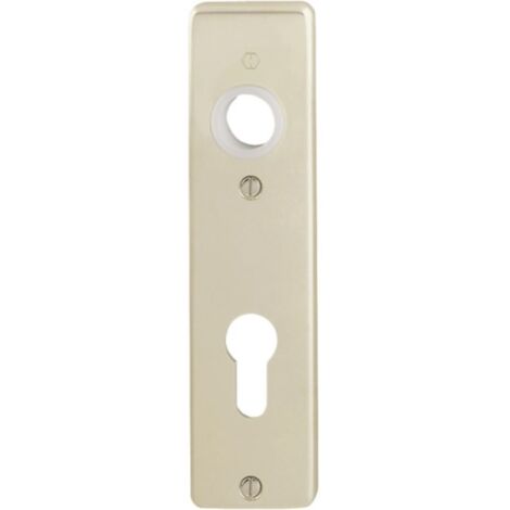 HOPPE  par  de  escudos  cortos  202KP  aluminio  F2  PZ  PA  -  3105377 (1/4)