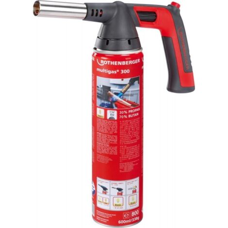 ROTHENBERGER ROFIRE 4 PIEZO Set con Multigas 300, 7/16" EU - 1000002360 (1/3)