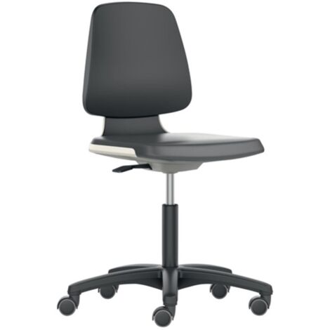 interstuhl Silla giratoria Labsit con ruedas carcasa del asiento azul - 9123-SP01-3277 (1/4)