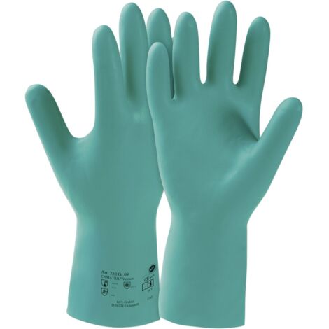 Guantes químicos Honeywell Camatril 730 verde talla 10 EN 388 EN 374 EPI III - 730/10 (1/5)