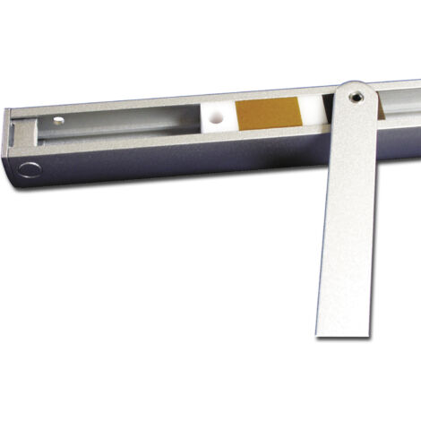 Tope en T deslizante para TS3000V / TS5000 / TS5000L plateado mecánico GEZE