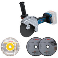 Bosch Amoladora Angular a Batería GWS 18V-180 PC Ø 180 mm Solo - 06019H6E01