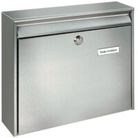 BURG-WÄCHTER Buzón Borkum 3877 Ni H.322mm B.362mm T.100mm VA DIN C4 - 3877NI