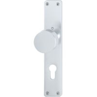 HOPPE Escudo largo con pomo 54/20 Aluminio F1 PZ - 6710628