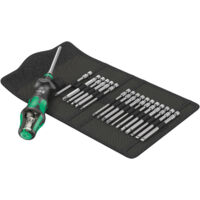 Wera Bitset KK Turbo Imperial 1 19 piezas Ranura / PH / TORX / Hexagonal / Cuadrado - 5057483001