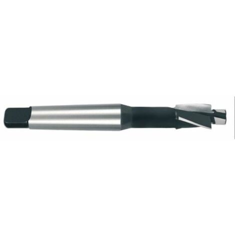 Svasatore piatto RUKO in HSS conico Morse, qualità media, per foro passante M 10 - 102429 (1/4)