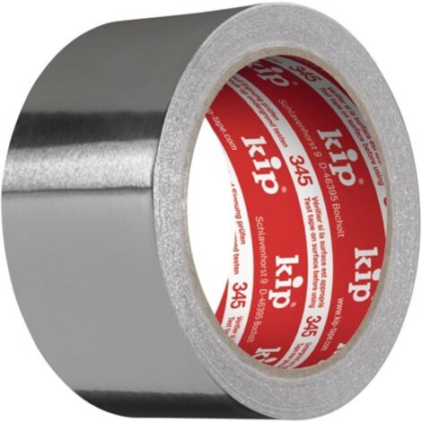 Nastro adesivo alluminio 345 con liner L.50m P.50mm KIP (1/2)
