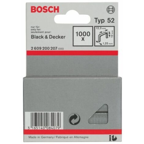 Molla piatta in filo tipo 52, 12,3 x 1,25 x 12 mm, confezione da 1000 pezzi (1/3)