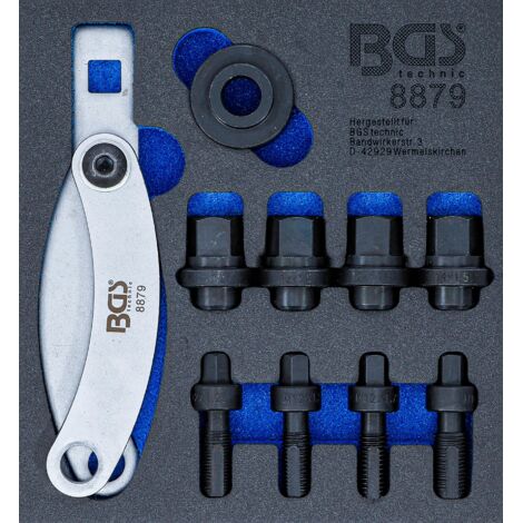 Modulo per carrelli portautensili 1/6: set per installazione perni ruota (1/3)
