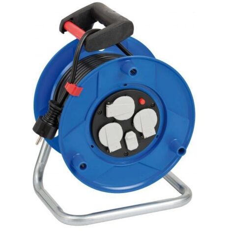 Brennenstuhl Tamburo per cavi Garant con ricarica USB 25m H05VV-F3G1,5 - 1215050600 (1/4)