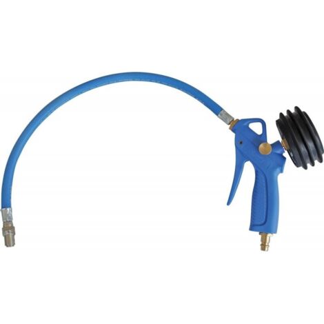 Misuratore di pressione per pneumatici Handreifenfüllmesser pneulight non calibrato, con Quick-Stecker DN 7,2 (1/3)
