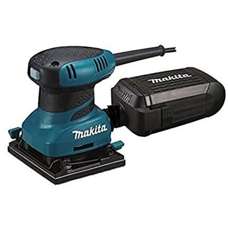 Makita BO4555J  Levigatrice orbitale  palmare velcro  200 W  in MAKPAC (1/4)