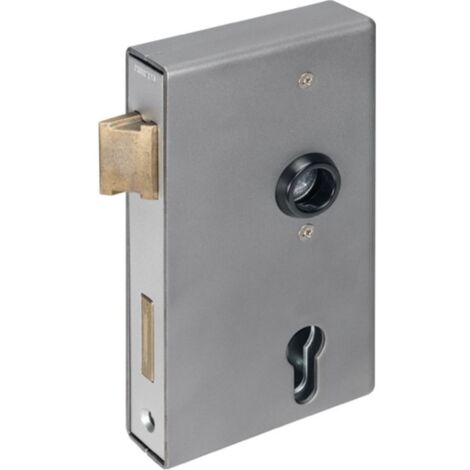 Cassa di serratura 140UM DIN L/S misura A30xB94xC172mm rosetta 60mm (1/4)