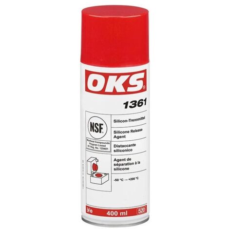 Lubrificante in silicone OKS 1361 incolore NSF H1, spray da 400 ml (1/4)