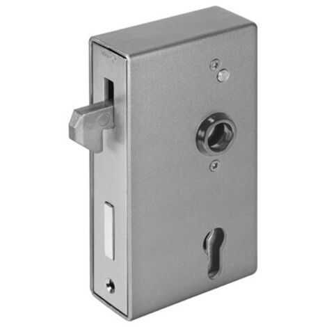 Cassa serratura porta scorrevole 140S DIN L/S misura A30xB94xC172mm cilindro 60mm (1/3)