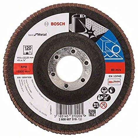 Bosch PRO X571 disco lamellare 115 mm G120 - 2608607319 (1/4)