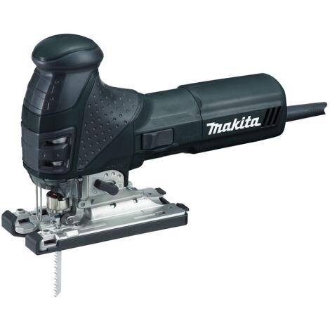 Makita – Seghetto alternativo 720 W 4351FCTJB – Ergonomico per tagli precisi nel legno – Velocità variabile fino a 2800 corse/min – Cambio lama senza attrezzi (1/8)