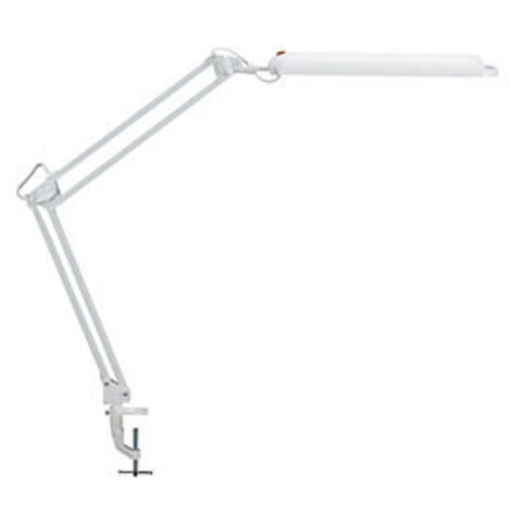 Lampada da tavolo metallo / Ku.white H.max.450mm con morsetto da tavolo con LED (1/4)