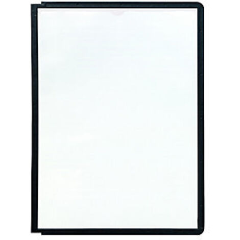 Lavagna in PP con cornice profilata nera DIN A4 senza riflesso, confezione da 5 pezzi. (1/2)