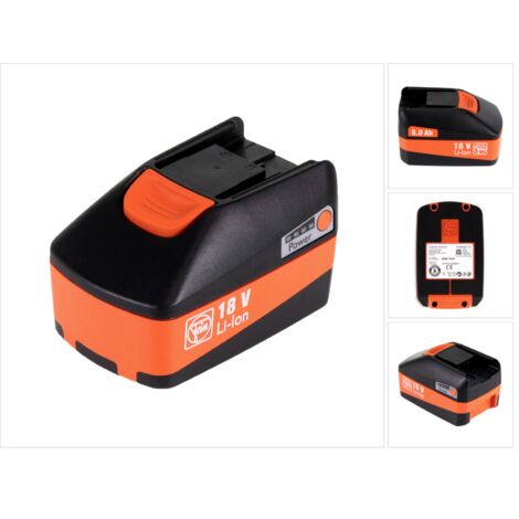 Batteria Fein agli ioni di litio da 6,0 Ah con indicatore di livello di carica 18 V - 92604175020 (1/5)
