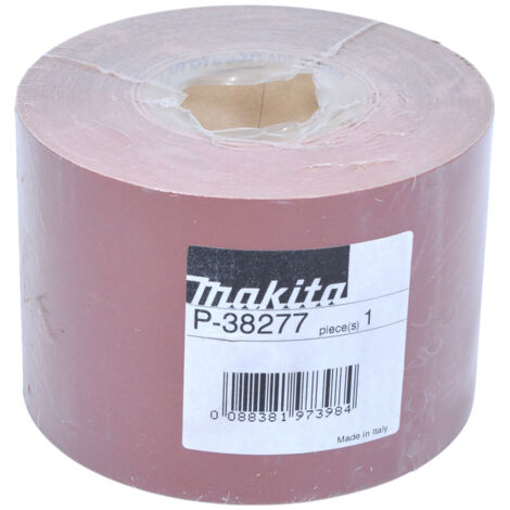 Rotolo di  carta abrasiva  Makita 120  mm x  50 m  K400 -  P-38277