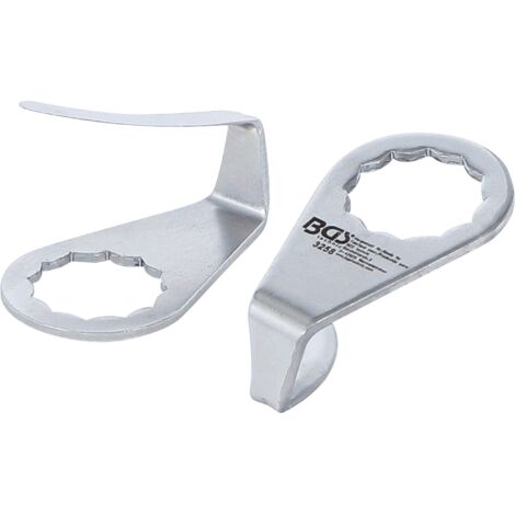Coltello di ricambio, mezzo tondo per 3218 & 9291 2 x 36 mm 2 pz. (1/4)
