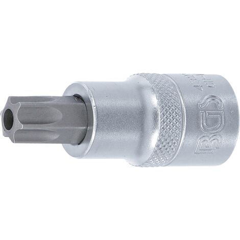 Chiave a bussola 12,5 mm (1/2") profilo a T (per Torx) con alesatura T55