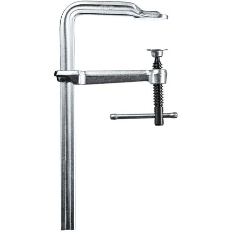 Presa a morsetto Bessey GS16K – Apertura massima 160 mm – Sporgenza 80 mm – Staffa scorrevole per bloccaggio elastico (1/8)