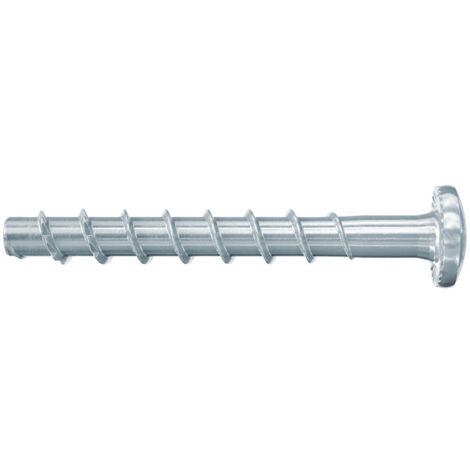 Fischer UltraCut FBS II 6 x 60/5 Panhead, potente vite per calcestruzzo (100 pezzi), vite a testa bombata per il fissaggio nei settori sanitari, riscaldamento e climatizzazione (1/5)