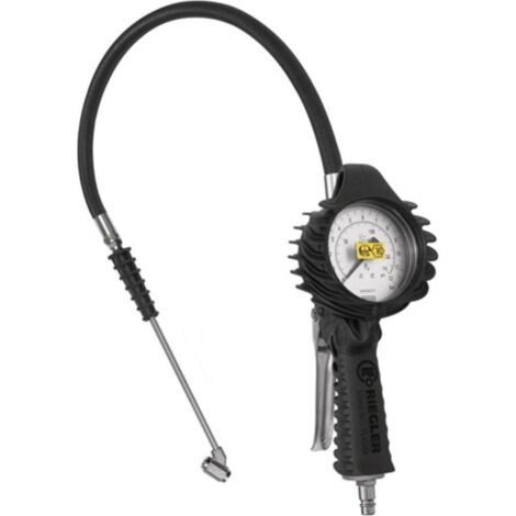 Misuratore di riempimento pneumatici standard con spina per stazione di servizio, calibrato DN 7,2 (1/2)