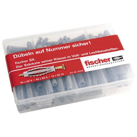 Fischer Meister-Box Tasselli SX (132 pezzi) - 041648 (1/4)